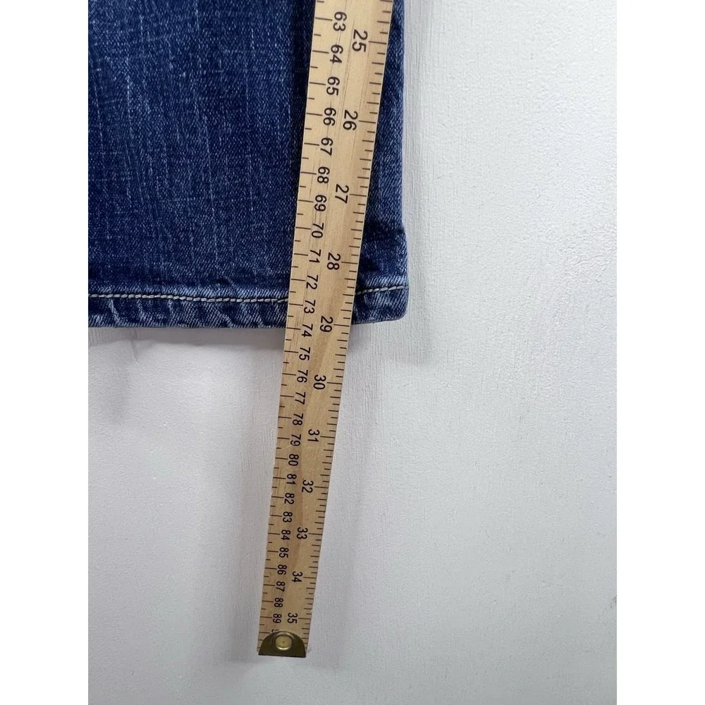 Wrangler 20X Jeans Men's Size 30x29 Straight‎ Style 44 Whiskered Med Wash Blue